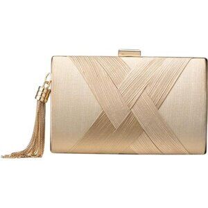 Clutch Purses For Women Tassel Evening Clutch bag Cross Body & Shoulder Bag